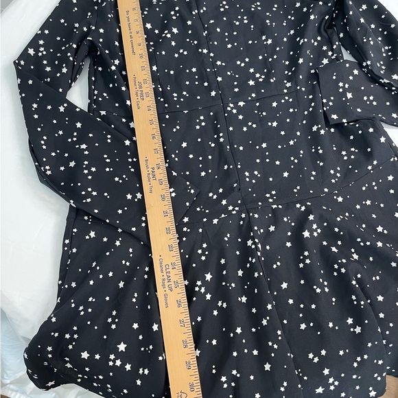 SFERA Dress Black With Stars Size medium. Excellent Condition - Picture 9 of 10